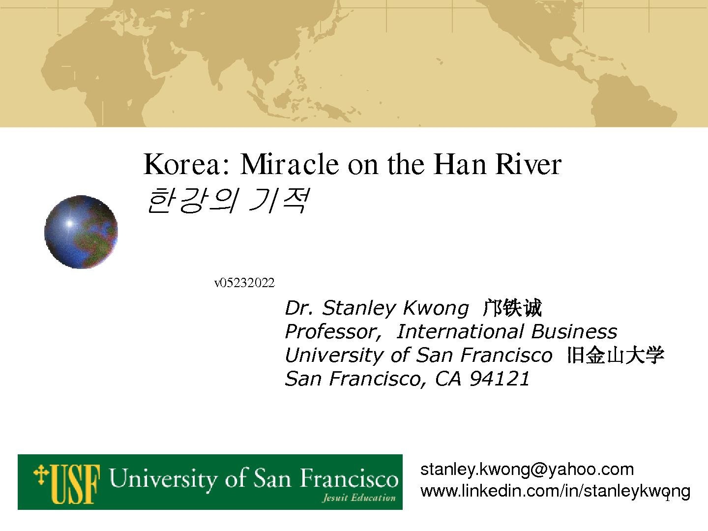 Korea: Miracle on the Han River
