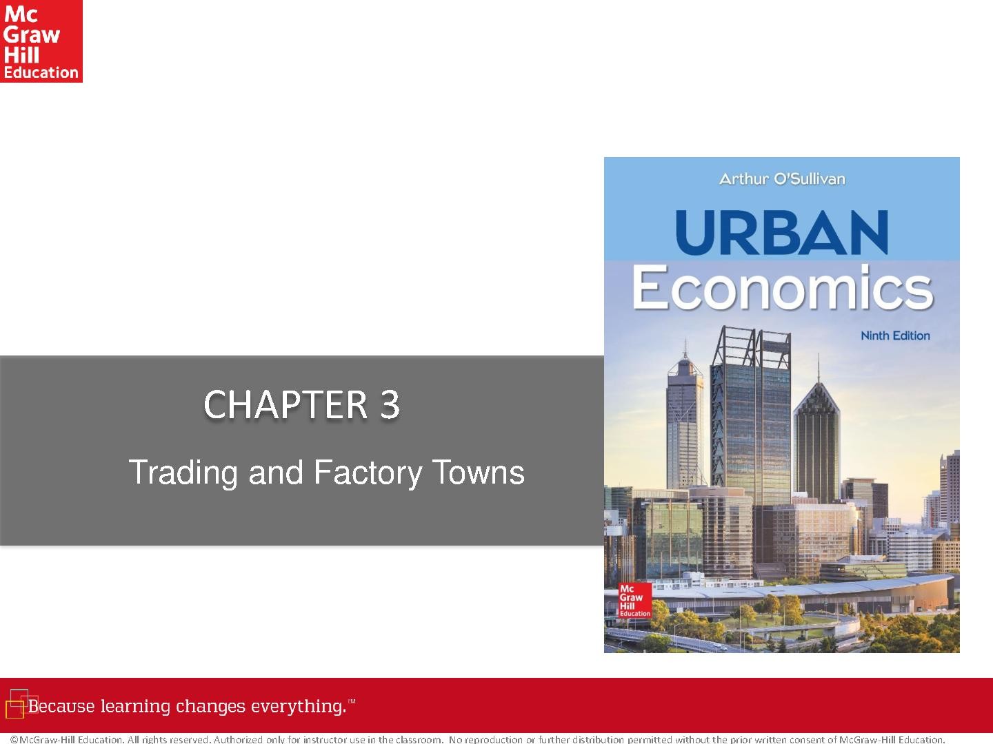CHAPTER 3: Trading and Factory Towns
